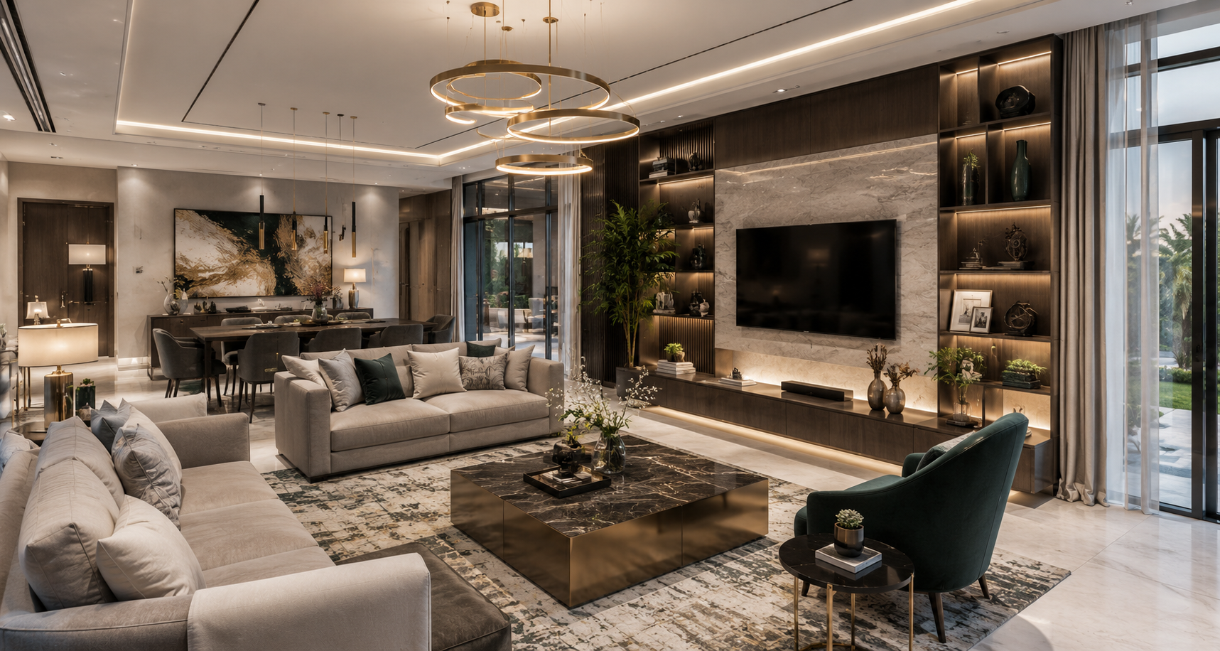 خدمات التصميم الداخلي في السعودية | حلول تصميم مبتكرة