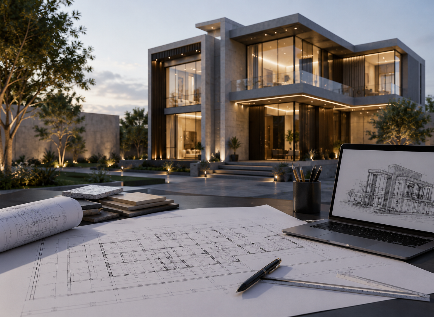 خدمات التصميم المعمارى في السعودية | تصاميم ومخططات احترافية